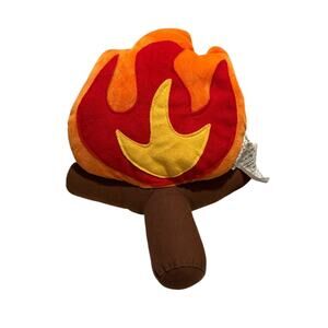 Campfire Flame Pretend Pillow Plush 13" Fire Logs Camping Stuffed Toy Target